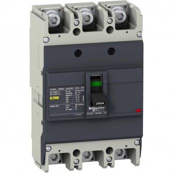 Автоматический выключатель 3P SCHNEIDER ELECTRIC EASYPACT EZC250F 18KA/400В 250 A