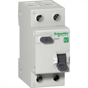 Дифференциальный автоматический выключатель SCHNEIDER ELECTRIC EASY 9 1П+Н 20А 30мА C AC 4,5кА 230В =S=