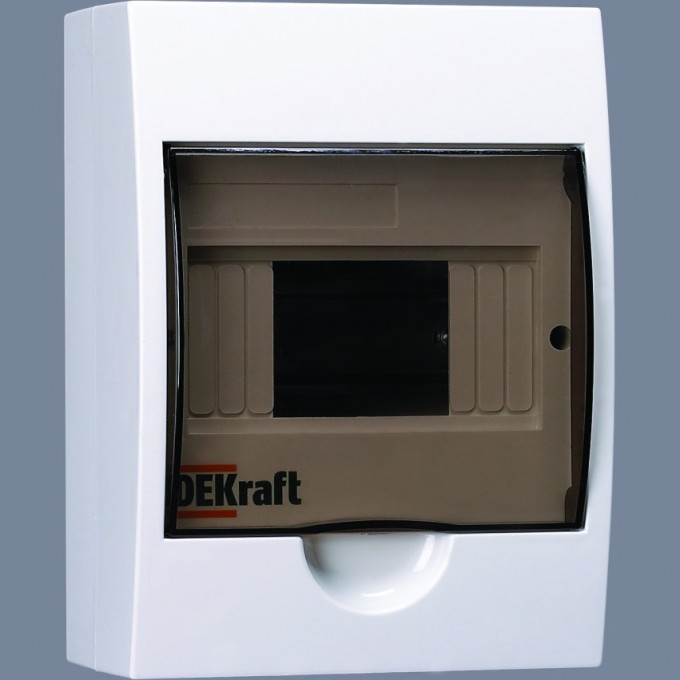 Корпус пластиковый навесной DEKRAFT 6 модулей, IP41, ЩРН-П-6 DEK 31009DEK Корпус пластиковый навесной DEKRAFT 6 модулей, IP41, ЩРН-П-6 DEK 31009DEK