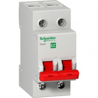 Выключатель нагрузки SCHNEIDER ELECTRIC EASY9 (модульный рубильник) 2П 100А 400В =S=
