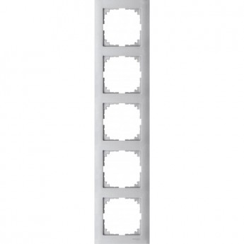5-постовая рамка SCHNEIDER ELECTRIC MERTEN M-PURE, АЛЮМИНИЙ, SM