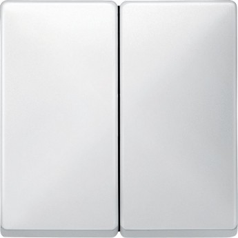 Клавиша двойная SCHNEIDER ELECTRIC MERTEN X2, ПОЛ.БЕЛЫЙ, SD