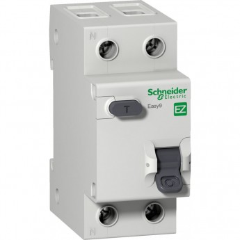 Дифференциальный автоматический выключатель SCHNEIDER ELECTRIC EASY 9 1П+Н 40А 30мА C AC 4,5кА 230В =S=