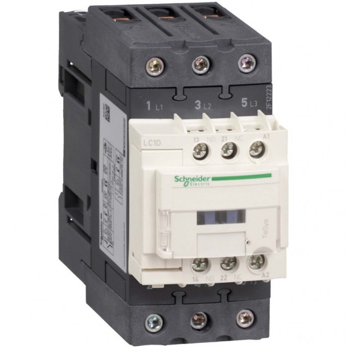Контактор SCHNEIDER ELECTRIC TESYS 3P EVERLINK AC3 440В 40A КАТУШКА УПР. 220В AC 50/60ГЦ LC1D40AM7