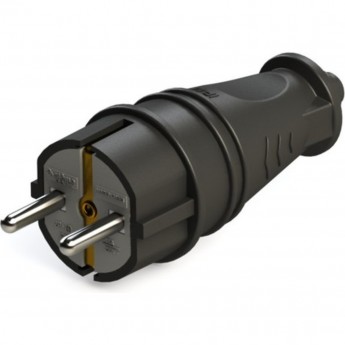 Вилка SCHNEIDER ELECTRI MST4001BK MULTISET 2К+З 16А/250В IP44 прямая каучуковая черная Вилка SCHNEIDER ELECTRI MST4001BK MULTISET 2К+З 16А/250В IP44 прямая каучуковая черная